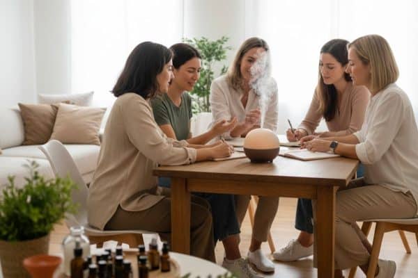 קורס דולות ומפיץ ריח לבית- איך ליווי נשי מקצועי פוגש ליווי חושי במרחב הביתי