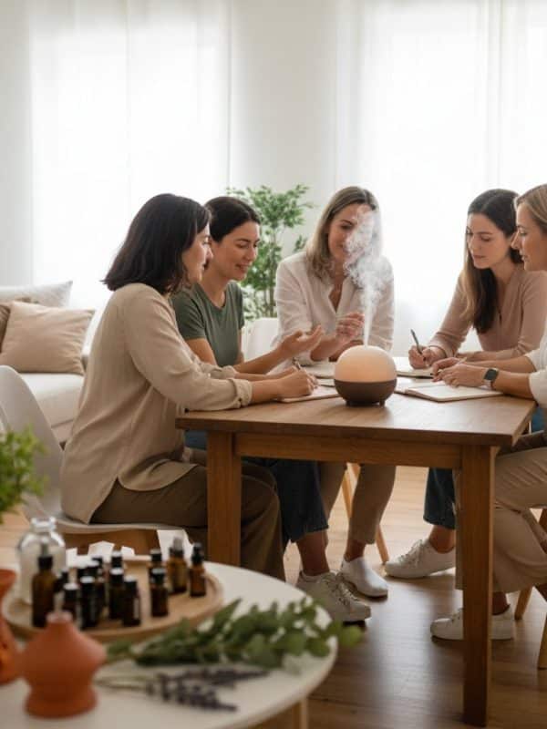 קורס דולות ומפיץ ריח לבית- איך ליווי נשי מקצועי פוגש ליווי חושי במרחב הביתי