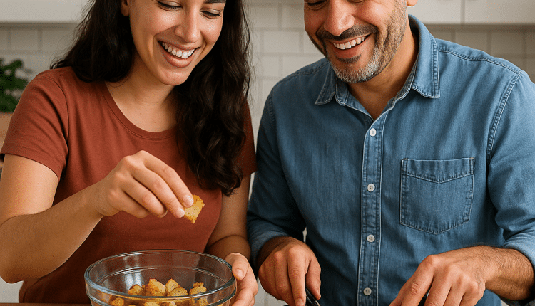 איך מכינים קרוטונים