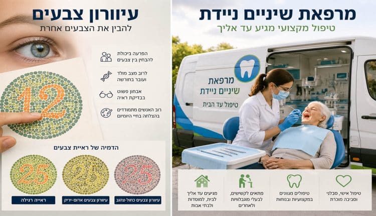 מרפאת שיניים ועיוורון צבעים